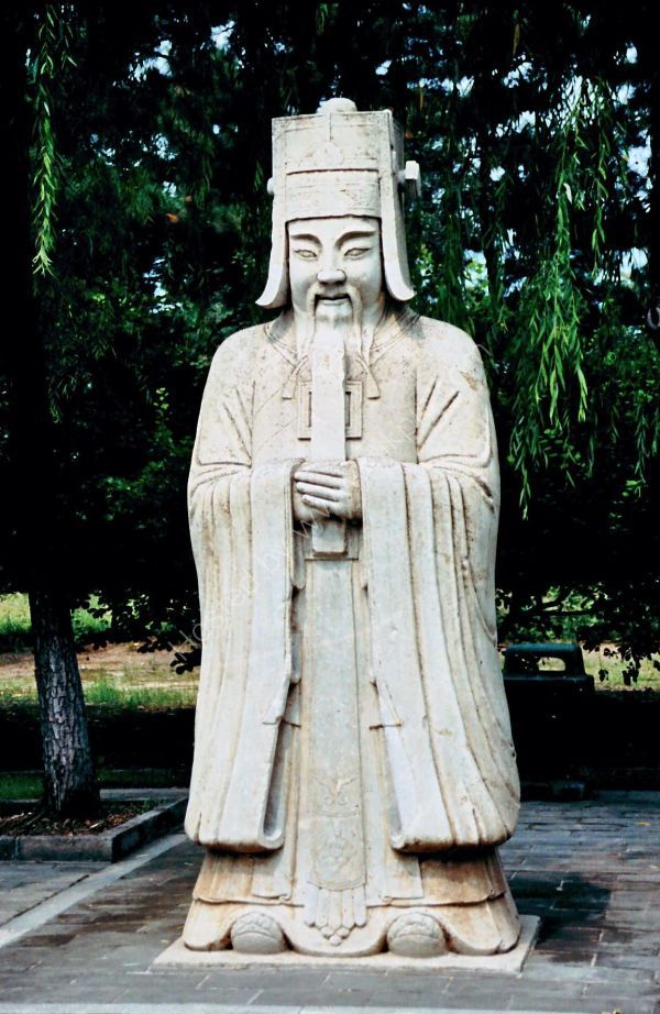 Stone Warrior, Sacred Way, Ming Tombs, Beijing